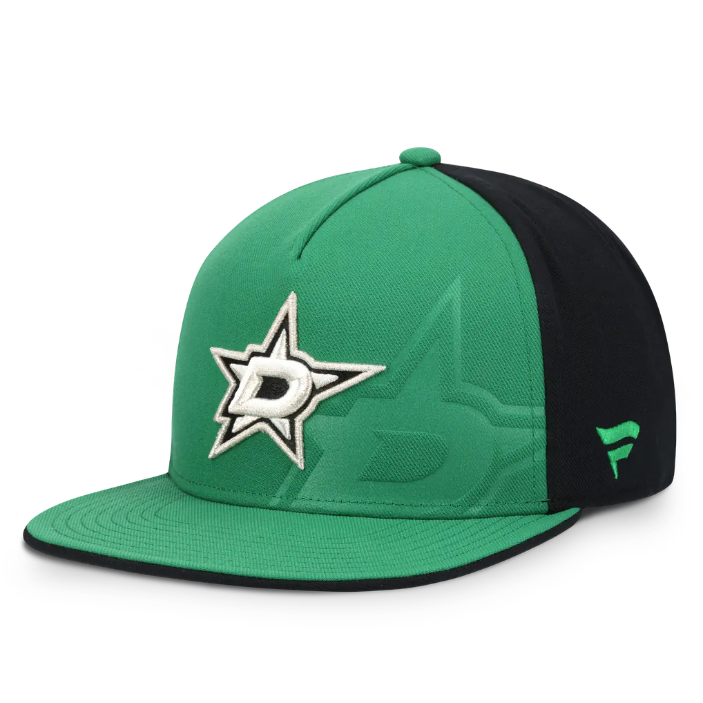 Dallas Stars Fanatics Snapback Hat - Green/Black