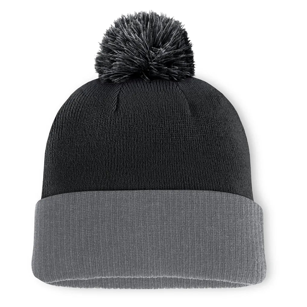Boston Bruins Fanatics Aspyn Cuffed Knit Hat with Pom - Black Techwosell