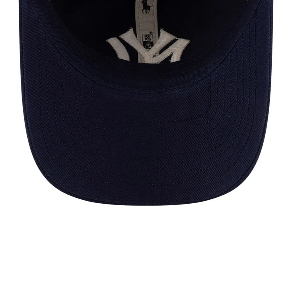 New York Yankees New Era x Ralph Lauren 9TWENTY Adjustable Hat - Navy Techwosell