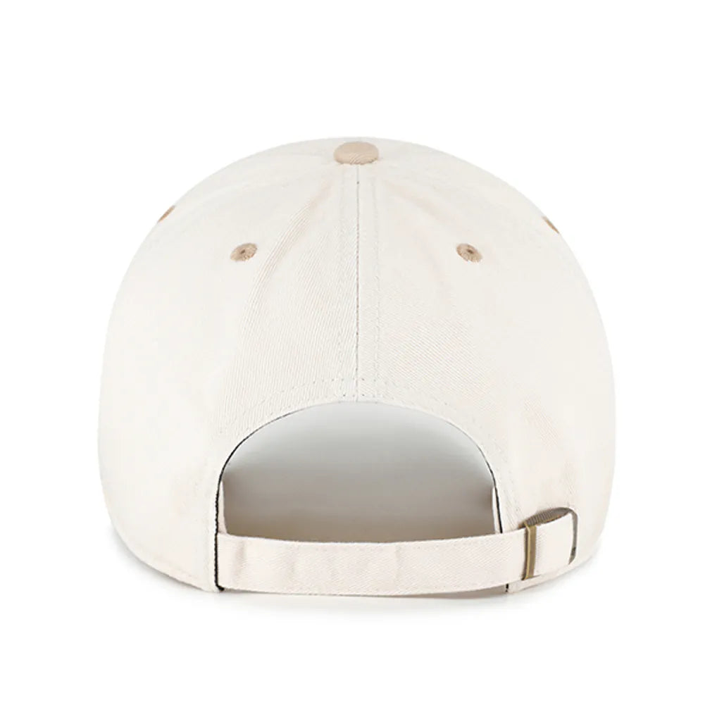 Atlanta Braves '47 Neutral Terrain Clean Up Adjustable Hat - Natural/Tan Techwosell