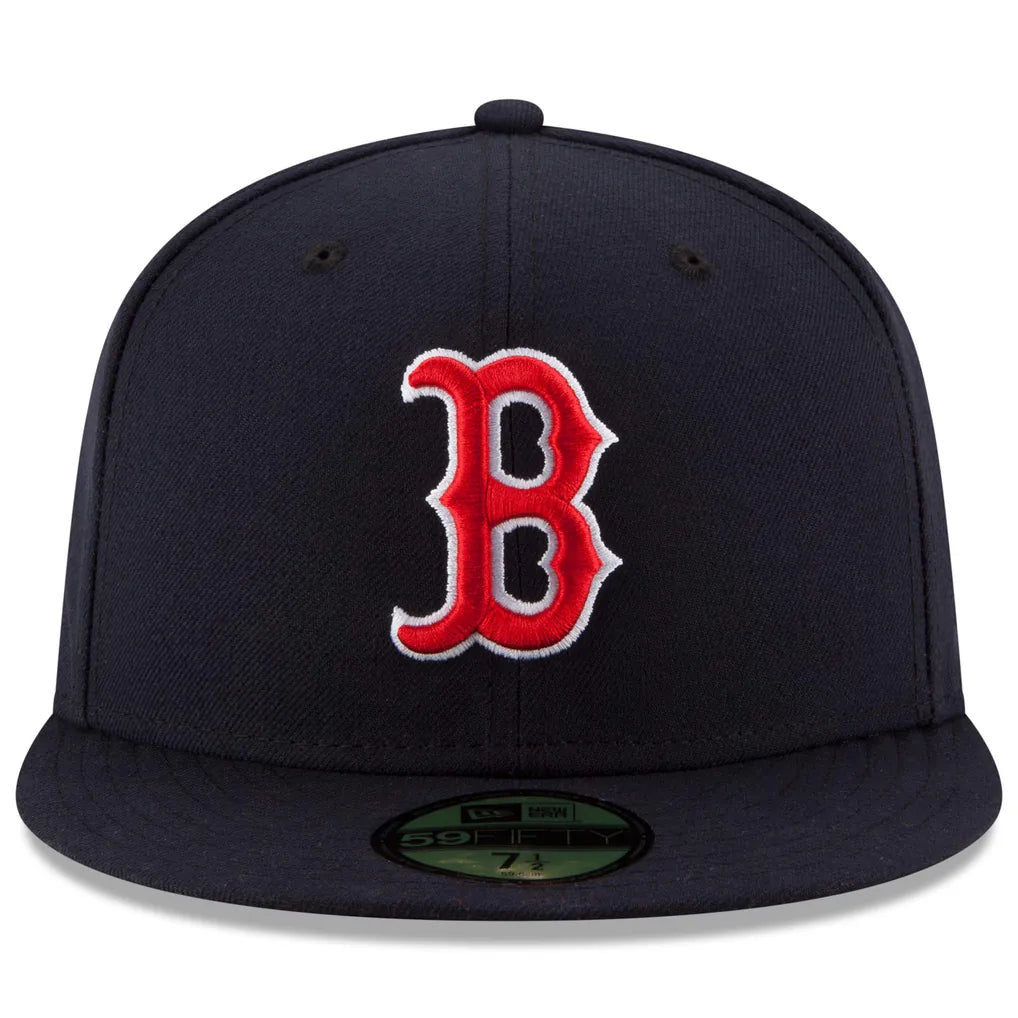 Boston Red Sox New Era Game Authentic Collection On-Field 59FIFTY Fitted Hat - Navy Techwosell