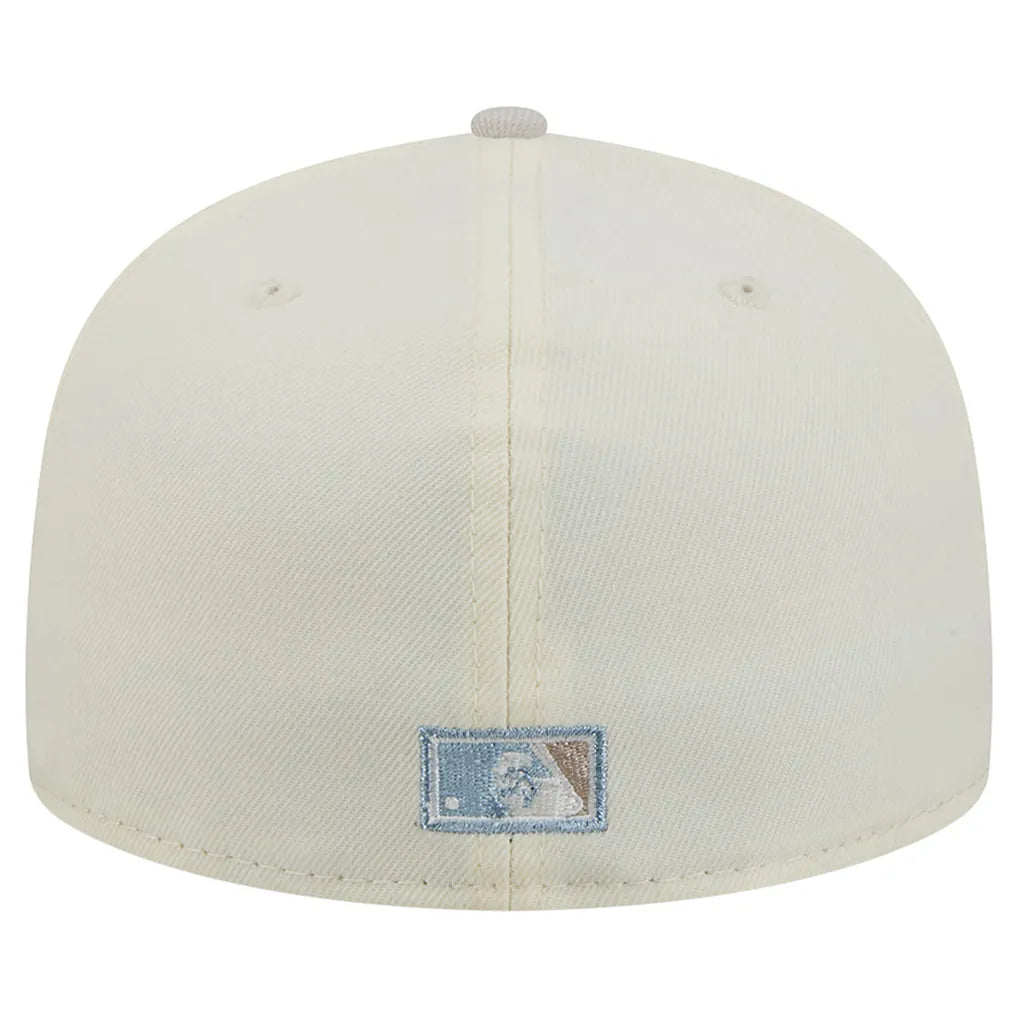 New York Mets New Era Crisp Equinox World Series 59FIFTY Fitted Hat - Natural Techwosell