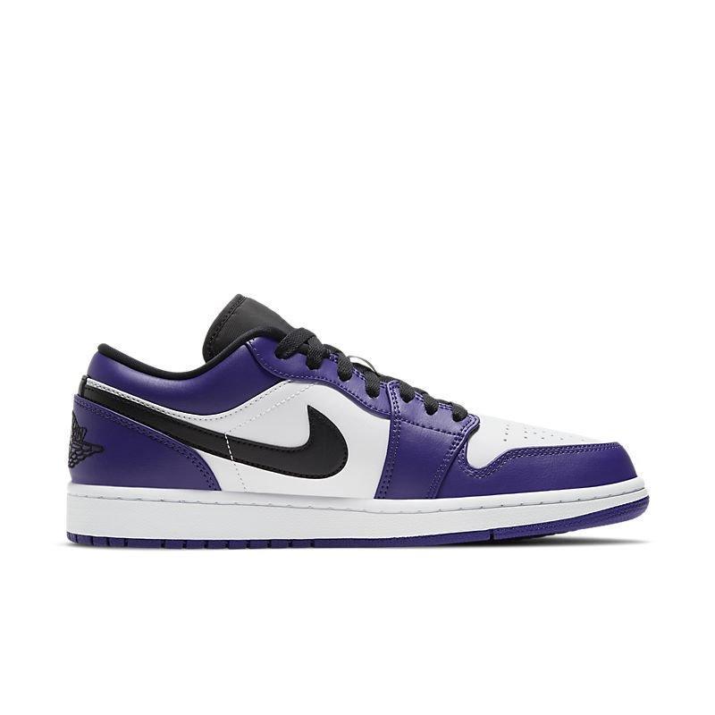 Air Jordan 1 Low 'Court Purple White' Techwosell