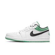 Air Jordan 1 Low 'White Lucky Green Black' Techwosell