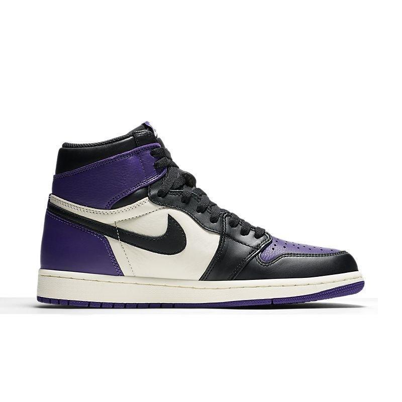 Air Jordan 1 Mid 'Court Purple' Techwosell