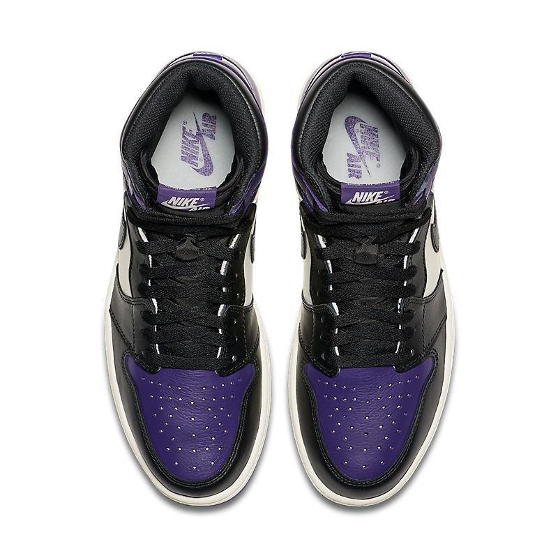Air Jordan 1 Mid 'Court Purple' Techwosell