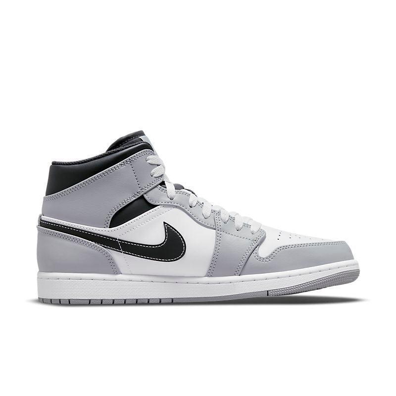 Air Jordan 1 Mid 'Light Smoke Grey Anthracite' Techwosell