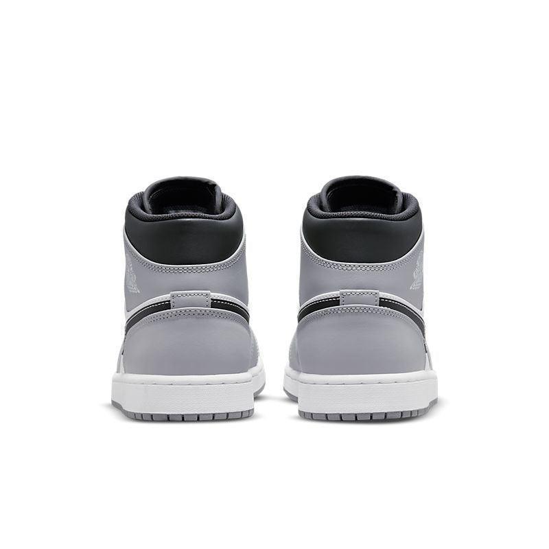 Air Jordan 1 Mid 'Light Smoke Grey Anthracite' Techwosell