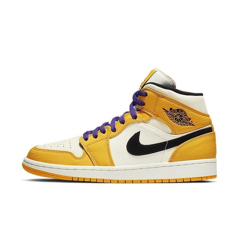 Air Jordan 1 Mid 'SE Lakers' Techwosell