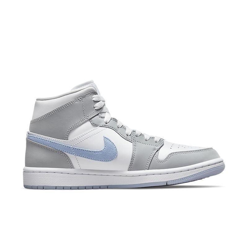 Air Jordan 1 Mid 'Wolf Grey Aluminum' Techwosell