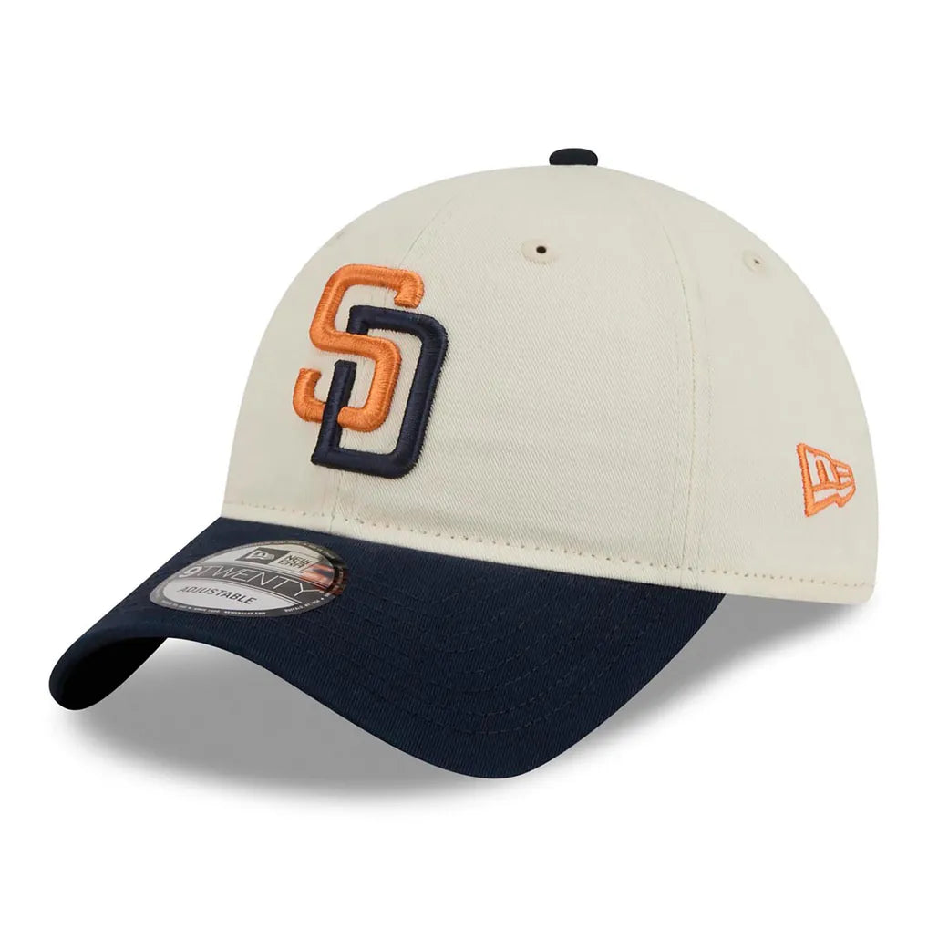 San Diego Padres New Era 2026 City Connect 9TWENTY Adjustable Hat - Cream/Obsidian Techwosell