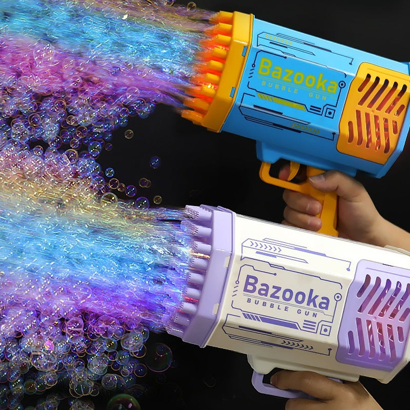 B Gun Rocket 69 Holes Soap Bubbles Machine Gun Shape Automatic