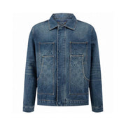LOUIS VUITTON Denim Jacket Blue Techwosell