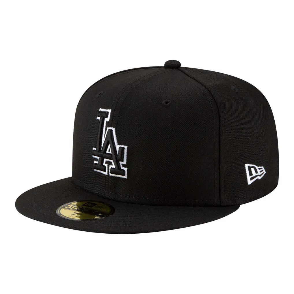 Los Angeles Dodgers New Era Blue Heaven On Earth Stadium Patch 59FIFTY Fitted Hat - Black
