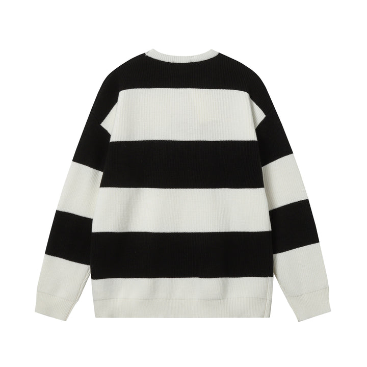 CELINE Large Silhouette Striped Sweater