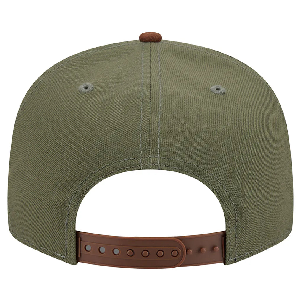 New York Yankees New Era Color Pack 9FIFTY Snapback Hat - Olive/Brown