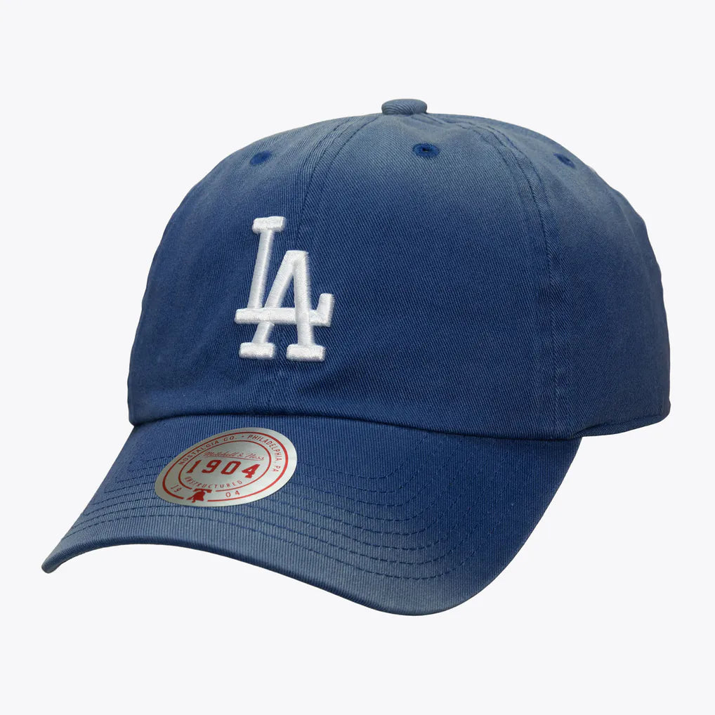 Los Angeles Dodgers Mitchell & Ness Unisex 1904 Soft Wash Adjustable Hat - Royal