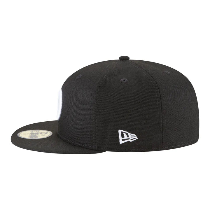 Los Angeles Dodgers New Era Blue Heaven On Earth Marquee Patch 59FIFTY Fitted Hat - Black