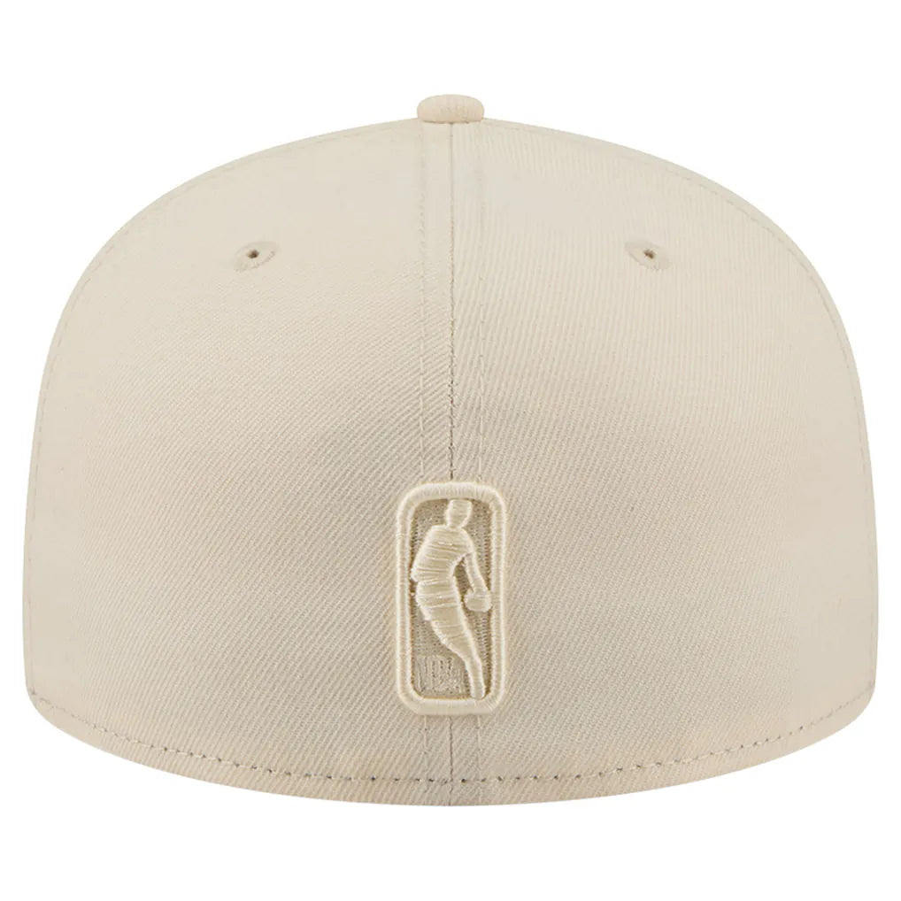 Chicago Bulls New Era Color Pack 59FIFTY Fitted Hat - Cream Techwosell