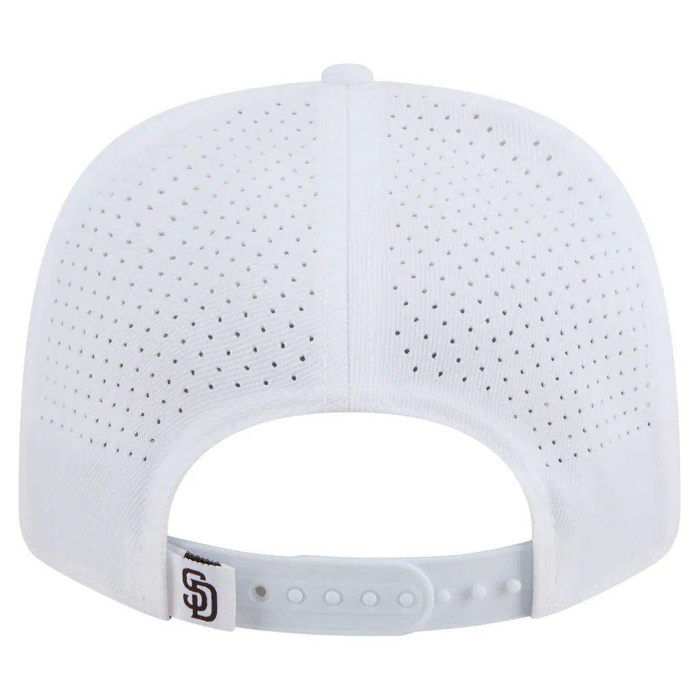 San Diego Padres New Era COOLERA 9SEVENTY Adjustable Hat - White