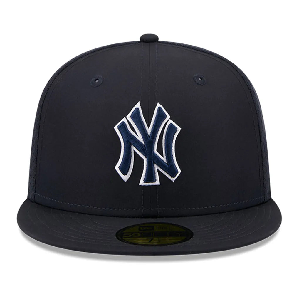 New York Yankees New Era 2026 Batting Practice 59FIFTY Fitted Hat - Navy Techwosell