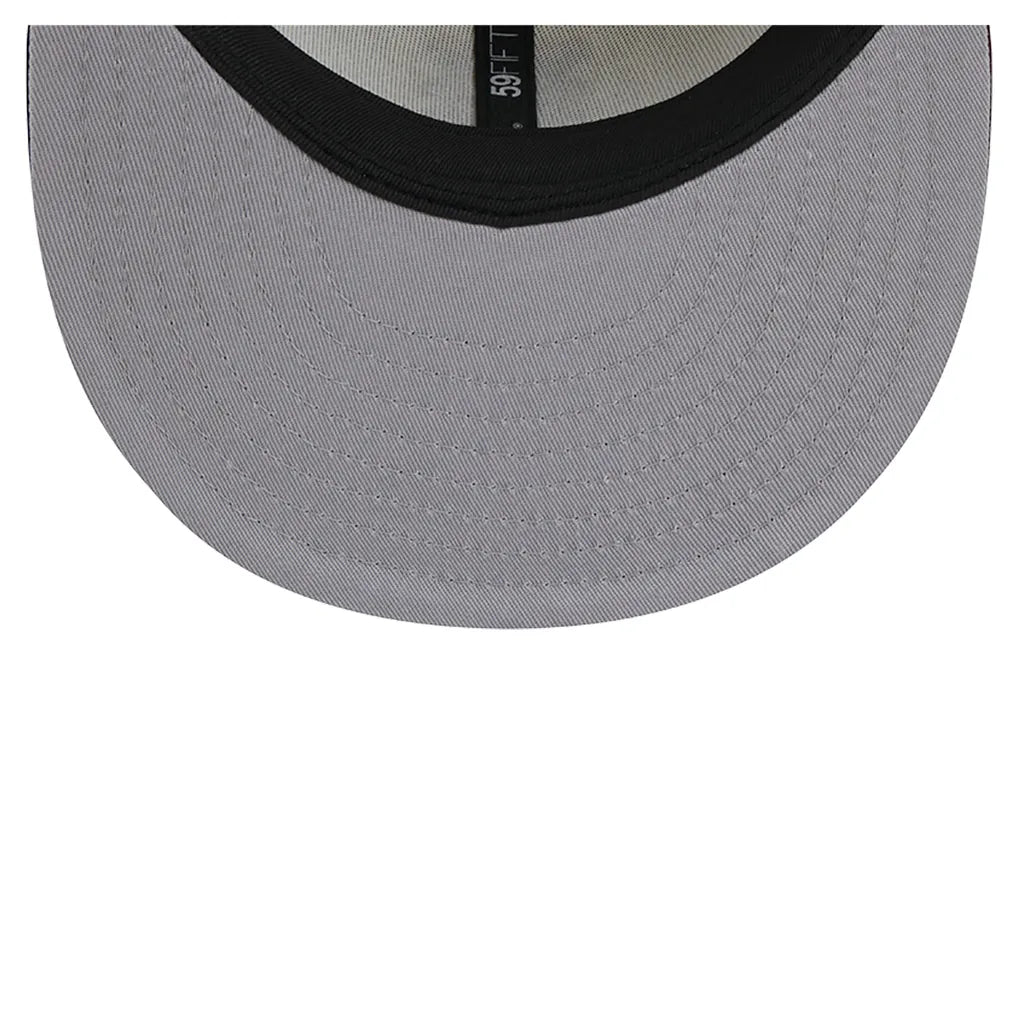 New York Mets New Era Pumpkin Spice 59FIFTY Fitted Hat - Natural/Brown