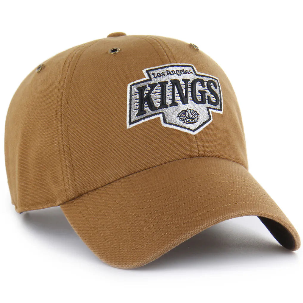 Los Angeles Kings Carhartt x '47 Clean Up Adjustable Hat - Brown Techwosell