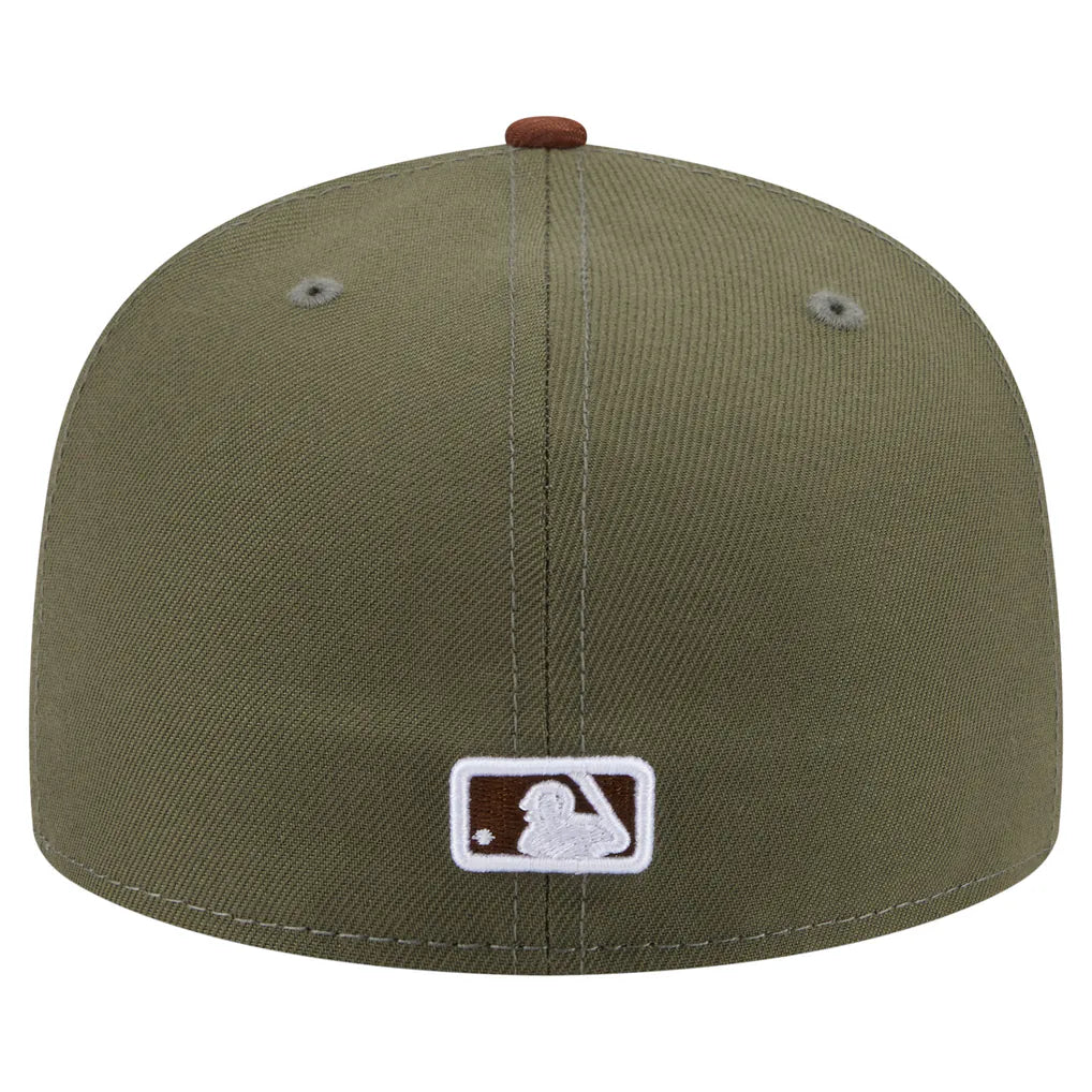 San Diego Padres New Era Color Pack 59FIFTY Fitted Hat - Olive/Brown