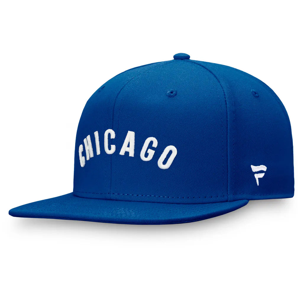 Chicago Cubs Fanatics Cooperstown Collection Fitted Hat - Royal Techwosell