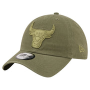 Chicago Bulls New Era Color Pack Casual Classic Adjustable Hat - Green Techwosell