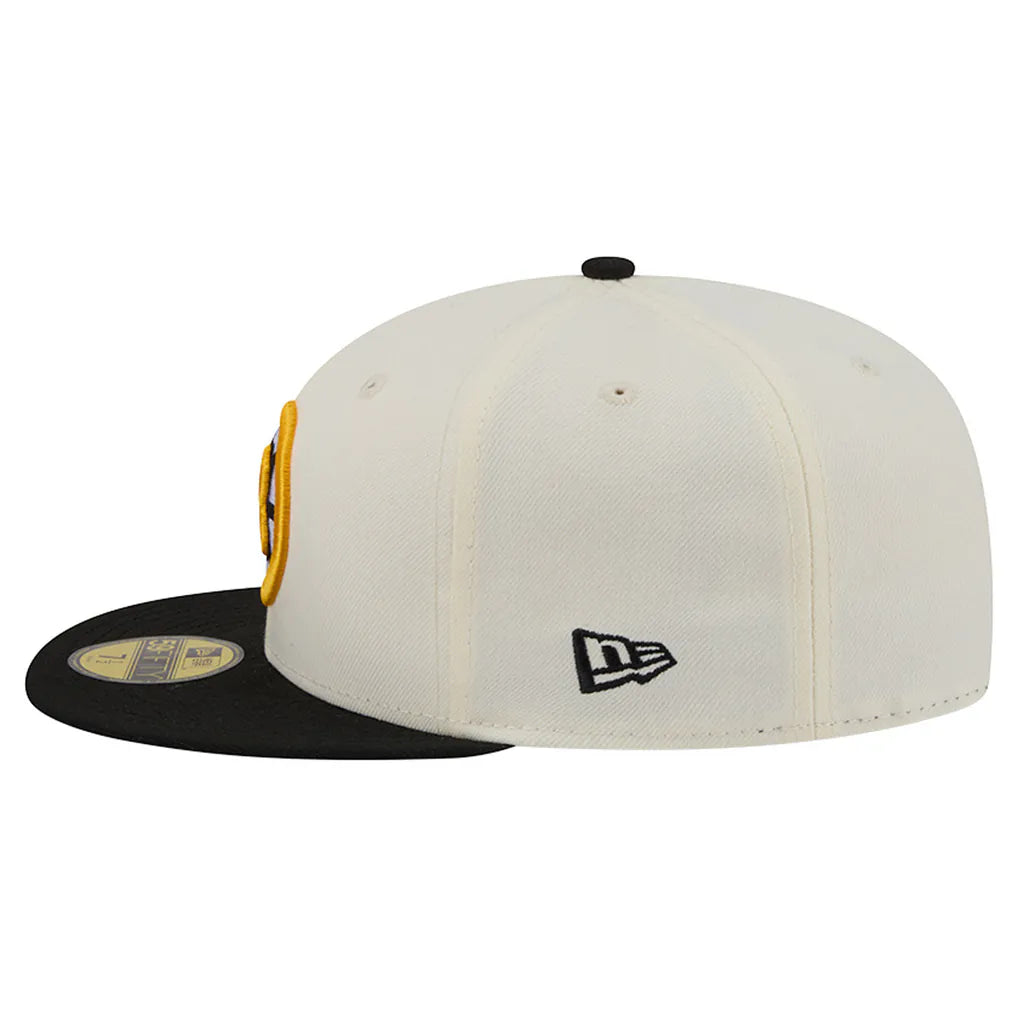 Boston Bruins New Era 250th Anniversary of the United States Two-Tone 59FIFTY Fitted Hat - Cream Techwosell