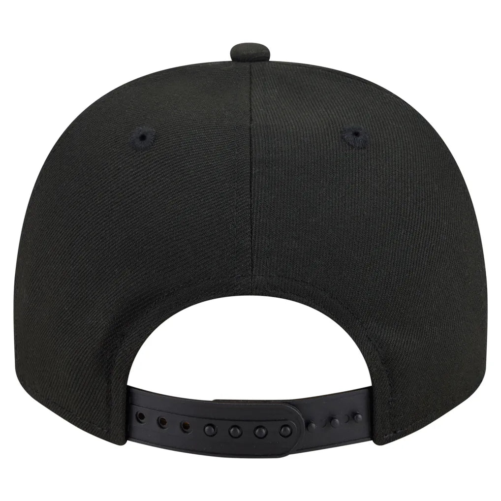 Los Angeles Dodgers New Era Motion A-Frame 9FIFTY Snapback Hat - Black Techwosell