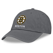 Boston Bruins Fanatics Washed Adjustable Hat - Charcoal Techwosell