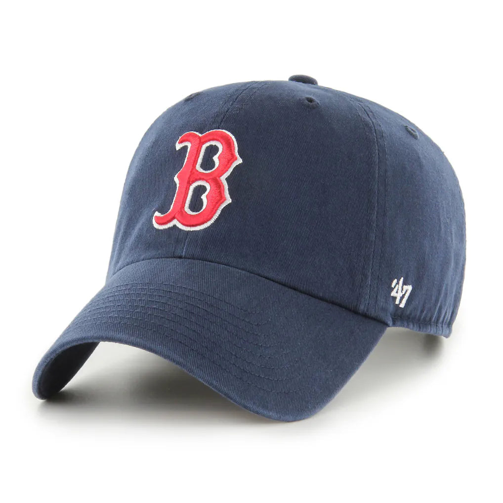Boston Red Sox '47 Primary Logo Clean Up Adjustable Hat - Navy Techwosell