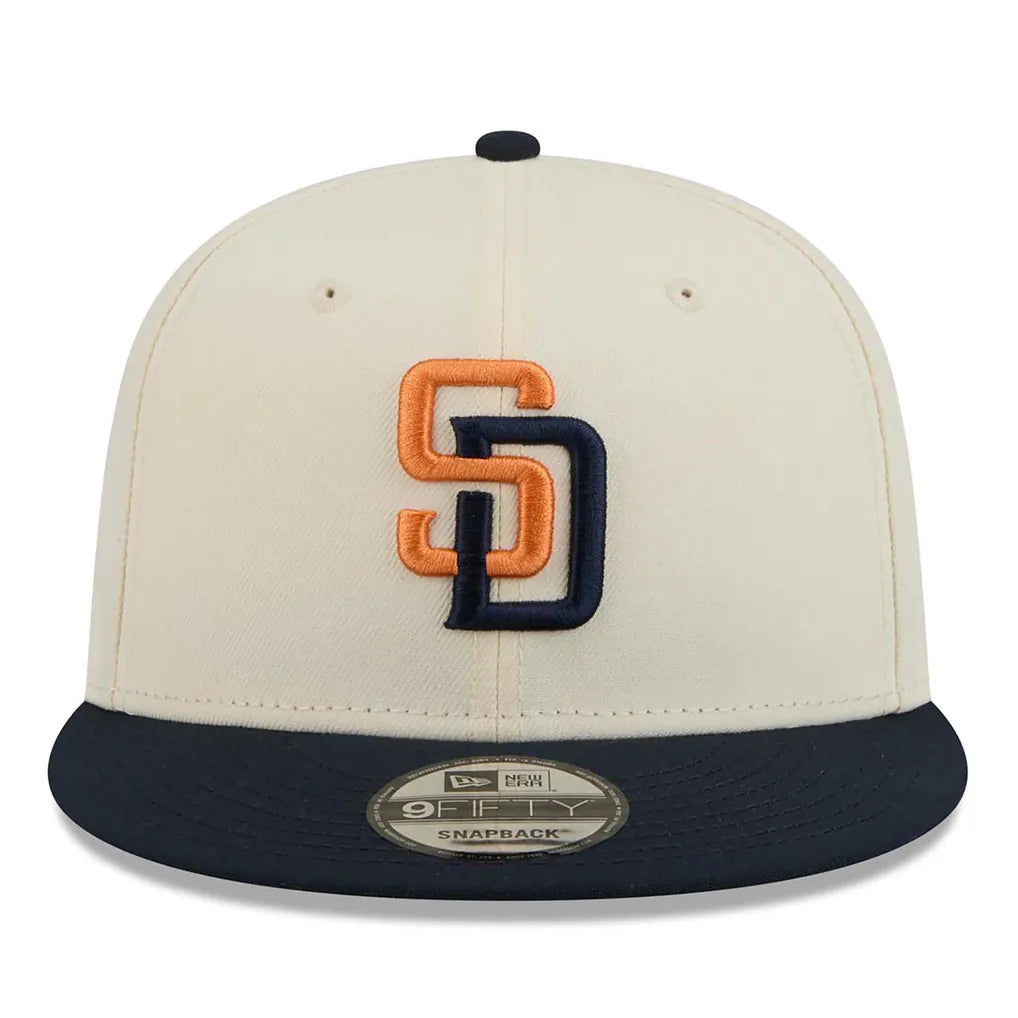 San Diego Padres New Era 2026 City Connect 9FIFTY Snapback Hat - Cream/Obsidian Techwosell