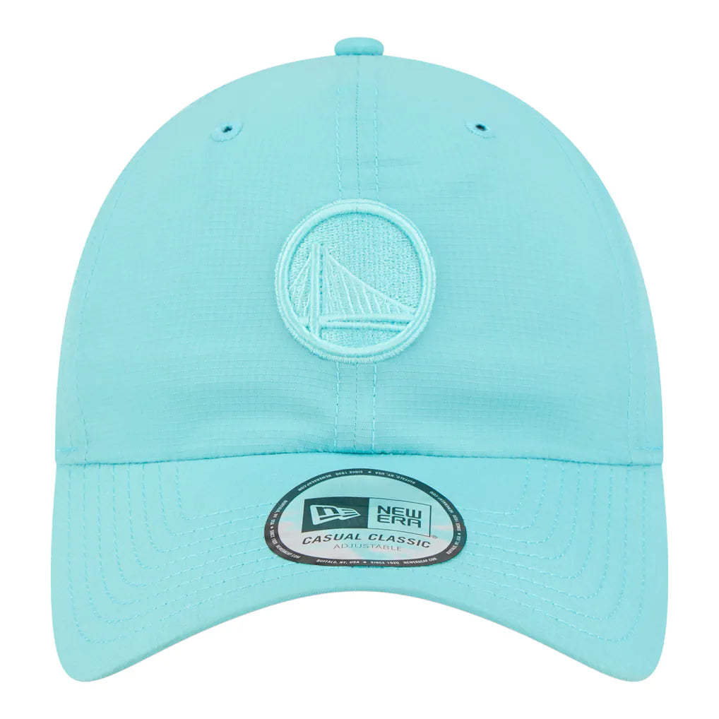 Golden State Warriors New Era Unisex Color Pack Ripstop Casual Classic Adjustable Hat - Turquoise