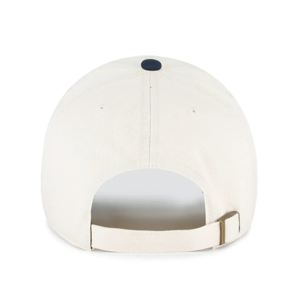New York Yankees '47 Unisex Single Swirl Ice Cream Helmet 2.0 Clean Up Adjustable Hat - Natural Techwosell