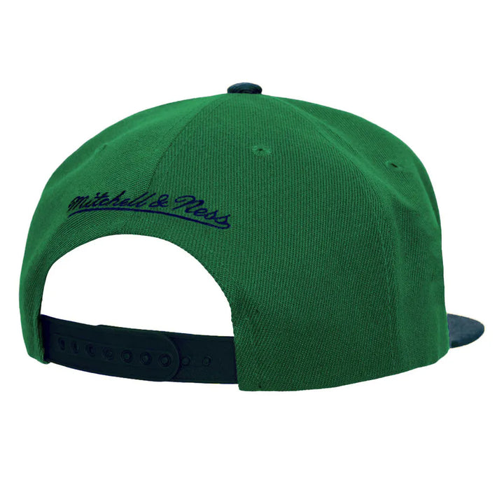 Dallas Stars Mitchell & Ness Core Team Ground 2.0 Snapback Hat - Kelly Green
