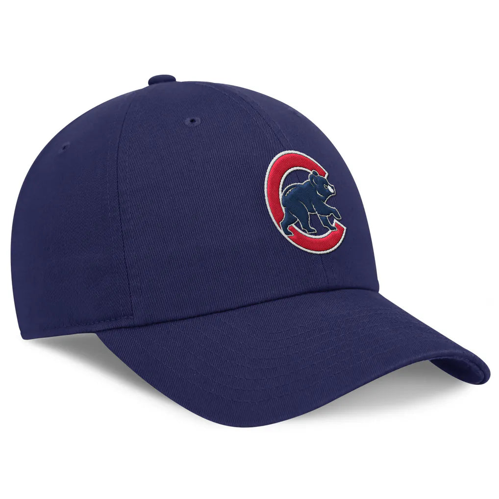 Chicago Cubs Nike Club Adjustable Hat - Royal Techwosell
