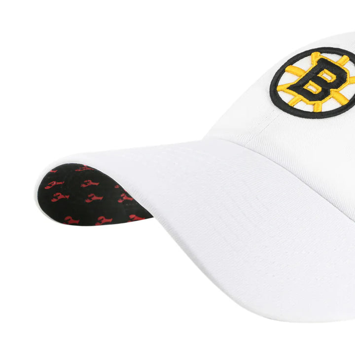 Boston Bruins '47 Women's Confetti Clean Up Adjustable Hat - White