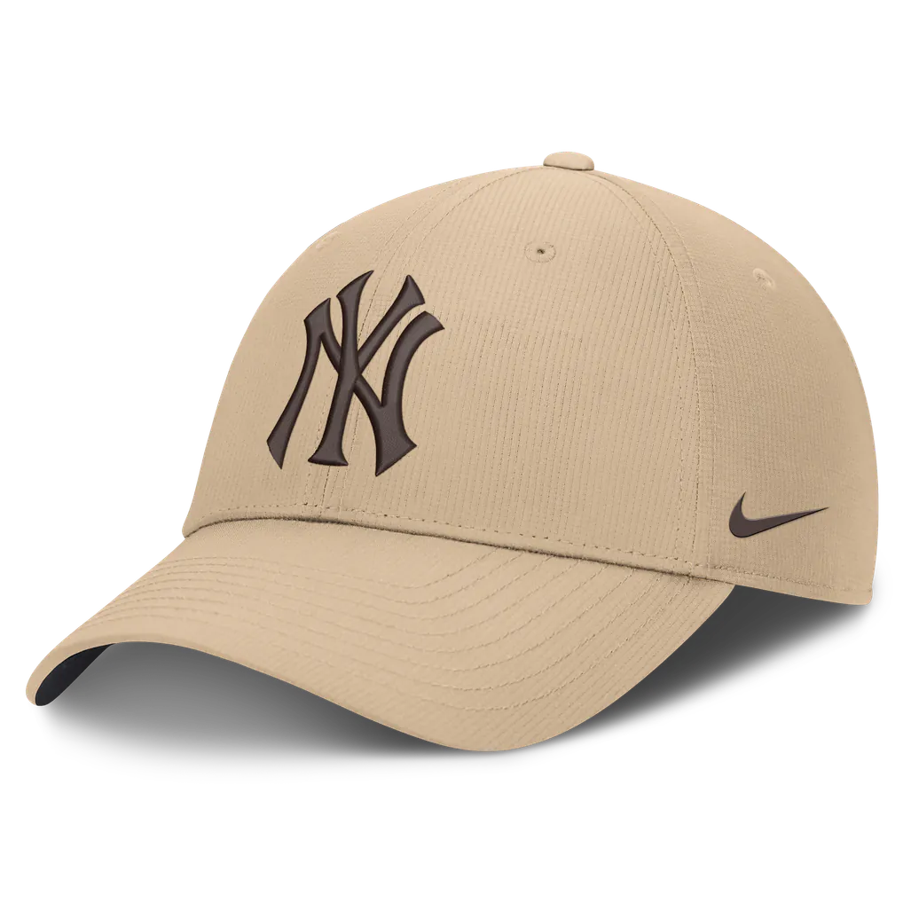 New York Yankees Nike Desert Ripstop Club Adjustable Hat - Khaki