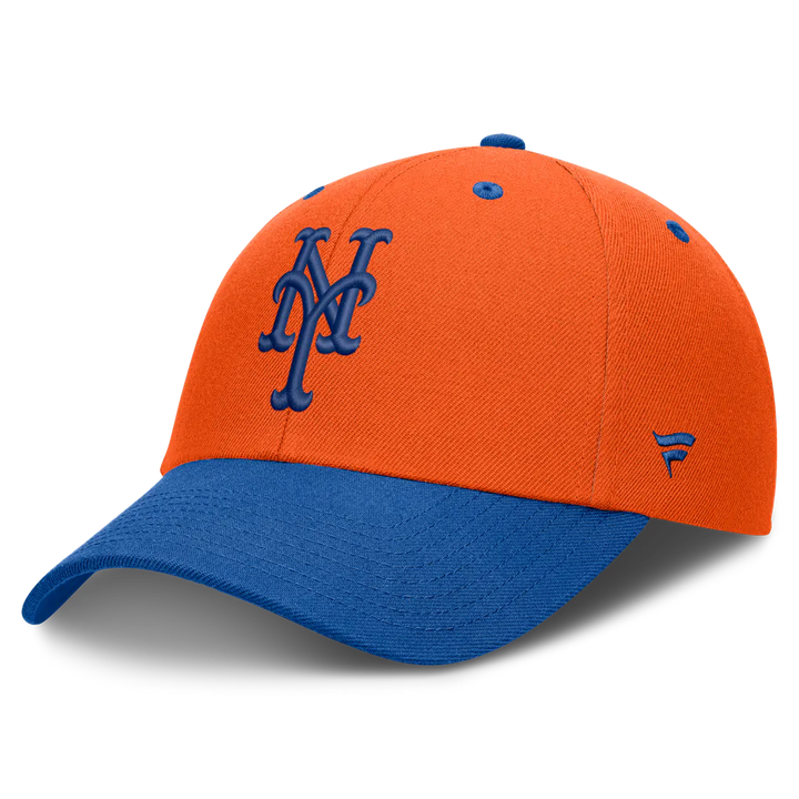New York Mets Fanatics Leadoff Adjustable Hat - Orange