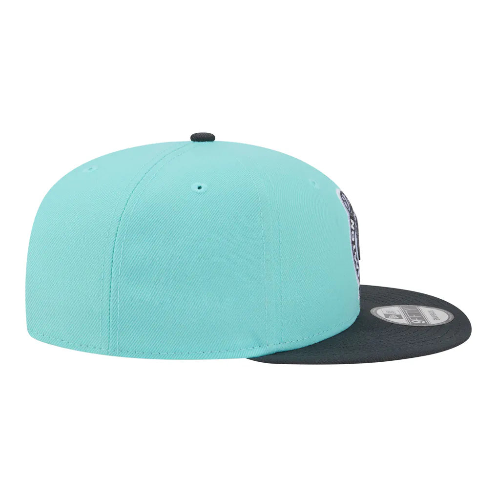 Boston Celtics New Era Color Pack Two-Tone 9FIFTY Snapback Hat - Turquoise/Charcoal Techwosell