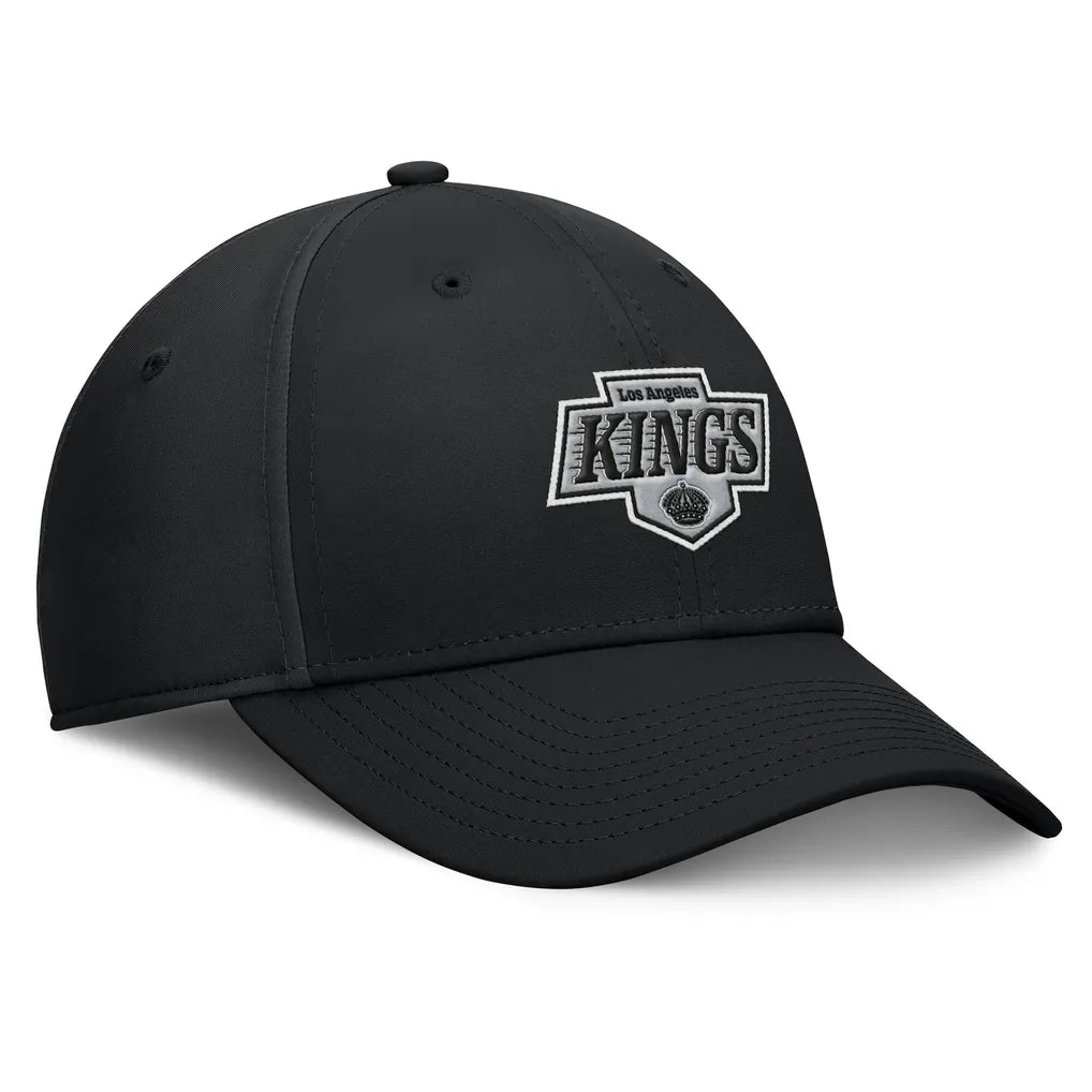 Los Angeles Kings Fanatics Core Primary Logo Flex Hat - Black