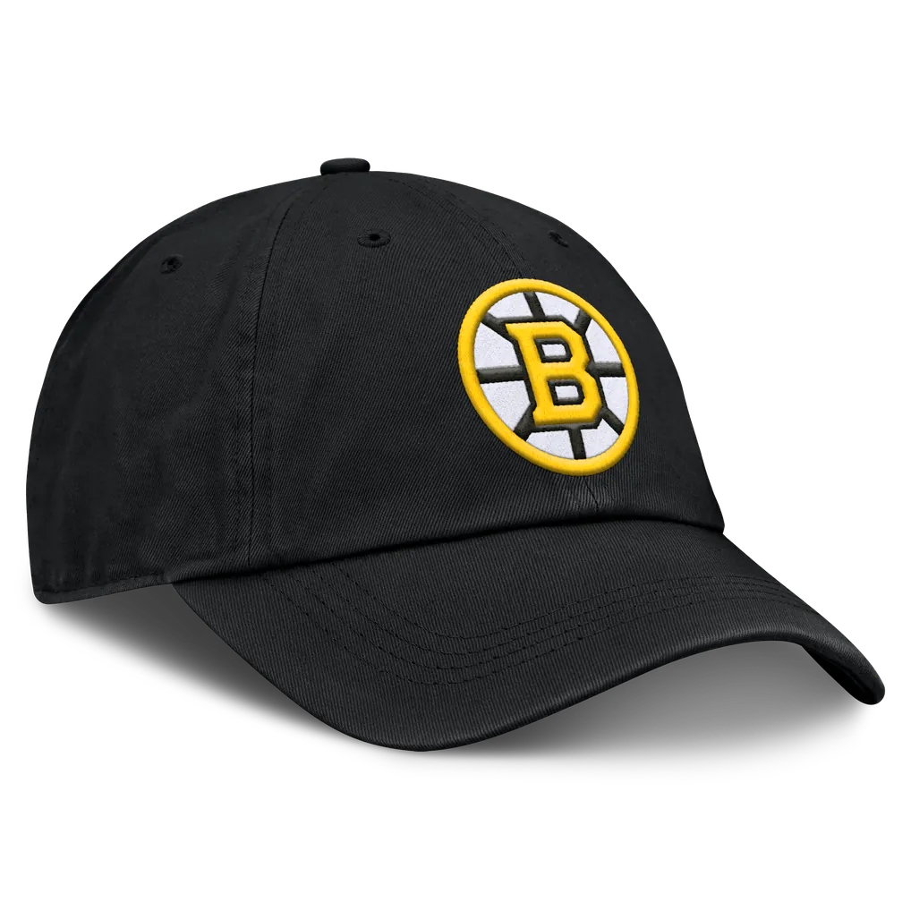 Boston Bruins Fanatics Women's Core Logo Adjustable Hat - Black Techwosell