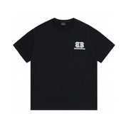 Balenciaga Black T-Shirt Without Collar Techwosell