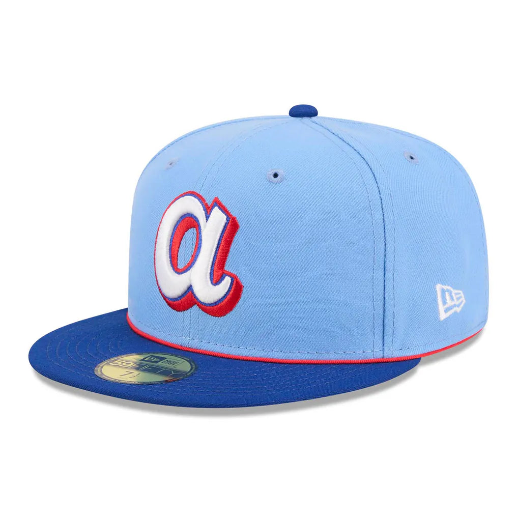 Atlanta Braves New Era 2026 City Connect 59FIFTY Fitted Hat - Light Blue Techwosell