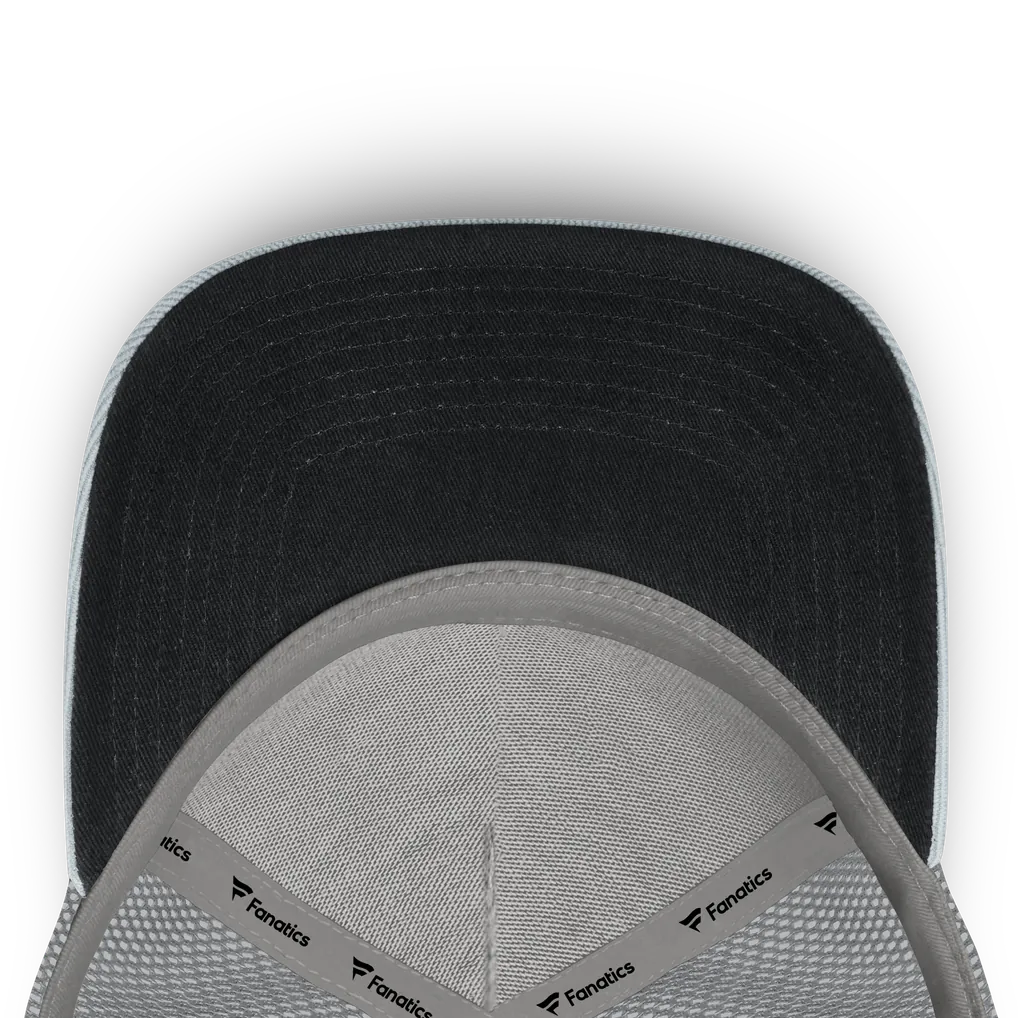 Atlanta Braves Fanatics Corduroy Relief Trucker Adjustable Hat - Gray Techwosell