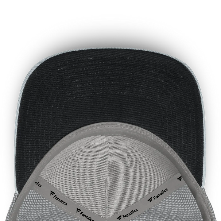 Atlanta Braves Fanatics Corduroy Relief Trucker Adjustable Hat - Gray