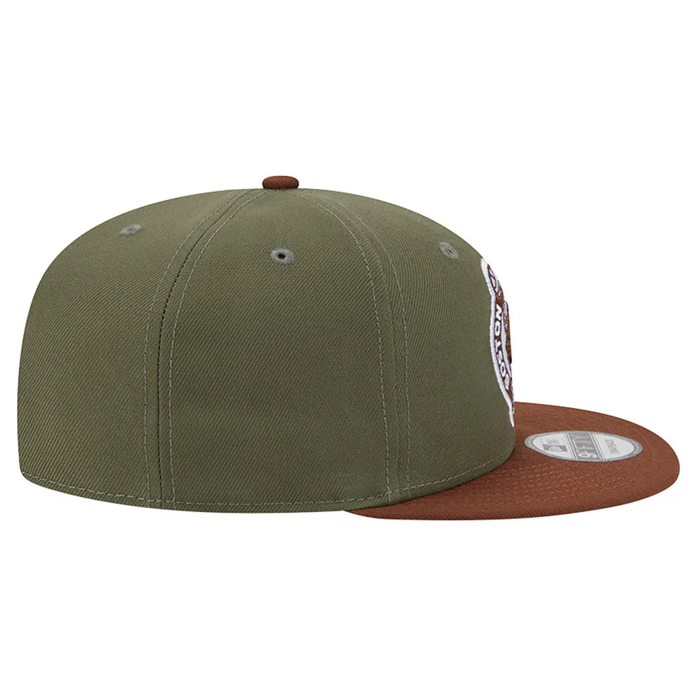 Boston Celtics New Era Color Pack 9FIFTY Snapback Hat - Green/Brown Techwosell